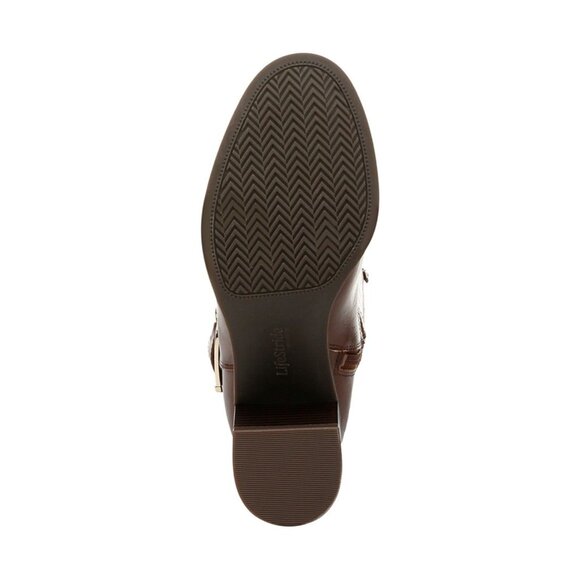 Life Stride Womens Comfort Legend Knee High Block Heel Booties Brown Size 6W NIB - Picture 5 of 6